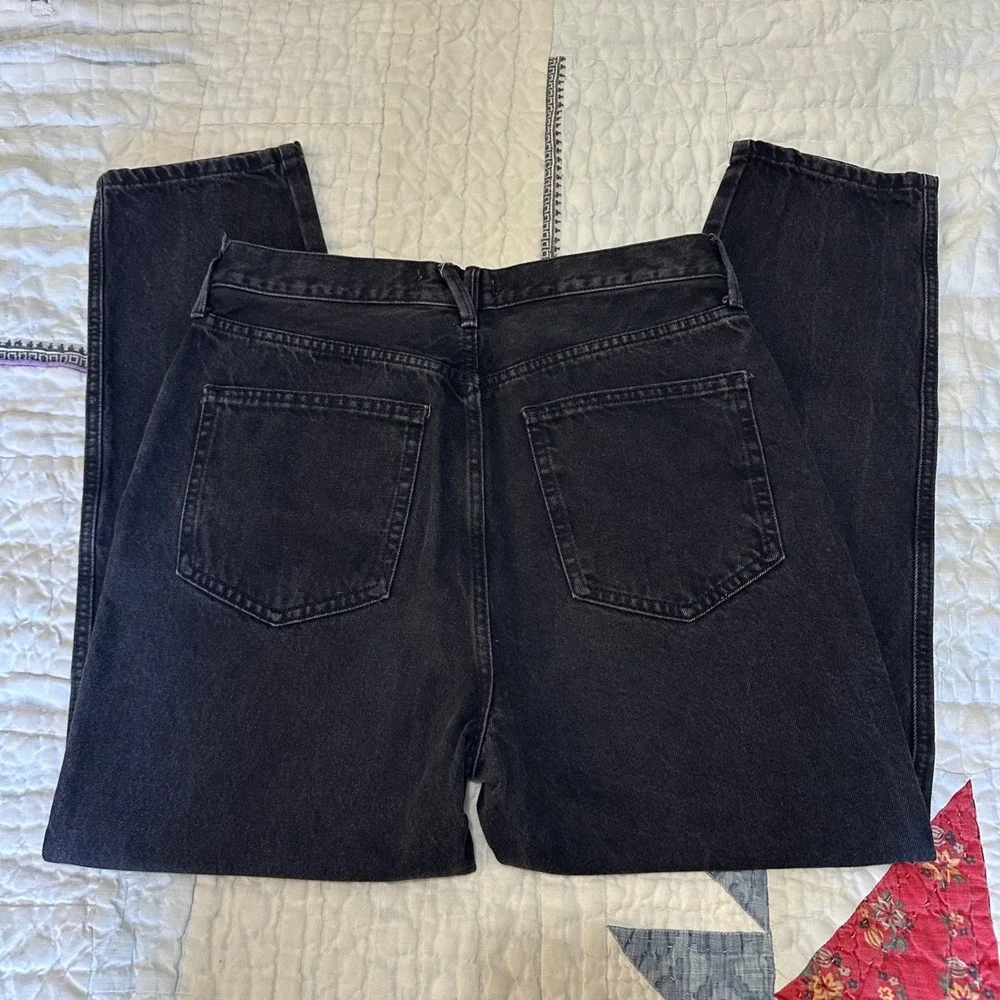 We The Free Jeans Thirty-One Black High Rise Straight Leg Denim